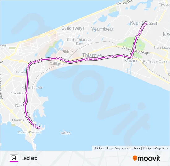 11 Bus Line Map