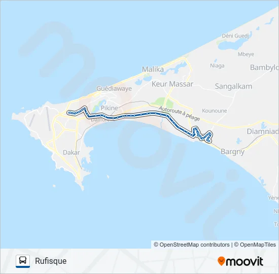 63 Bus Line Map