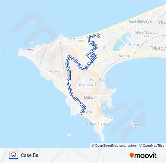 323 Bus Line Map