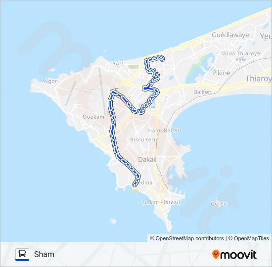 323 Bus Line Map