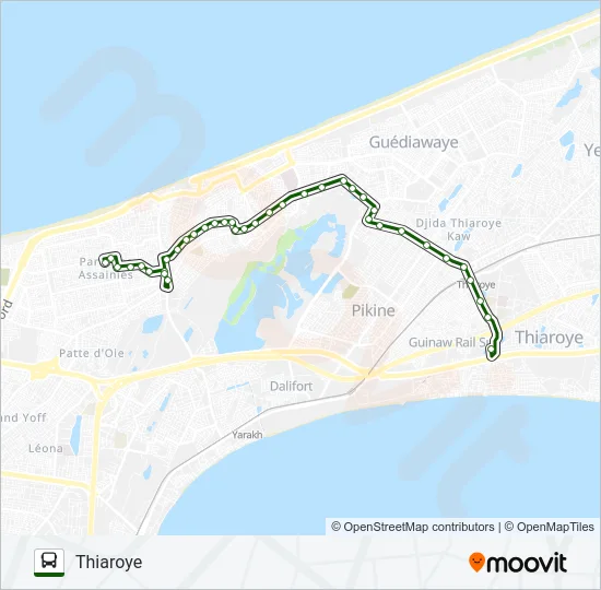 26 Bus Line Map
