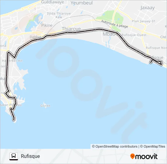 15 Bus Line Map