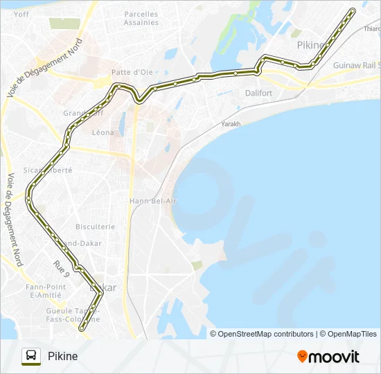 31 Bus Line Map