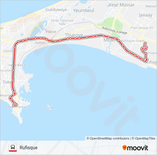 48 Bus Line Map