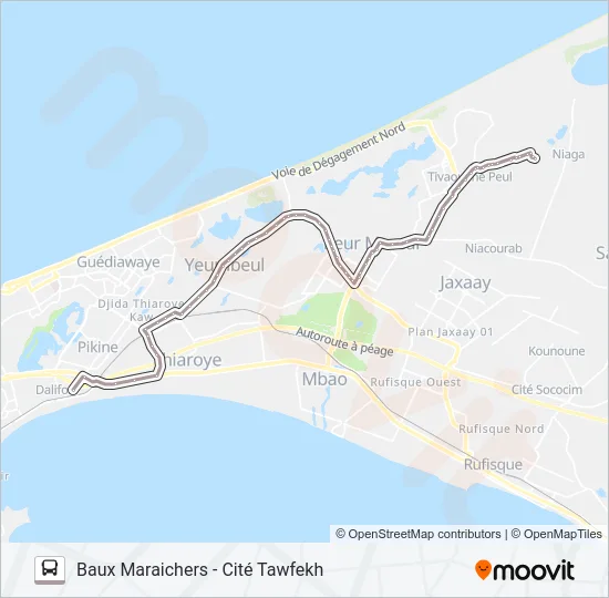 81 Bus Line Map