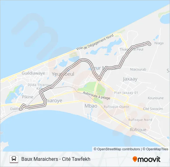 81 Bus Line Map