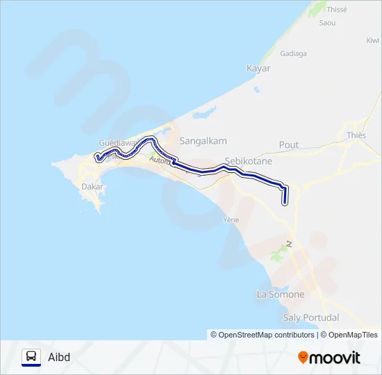 403 Bus Line Map