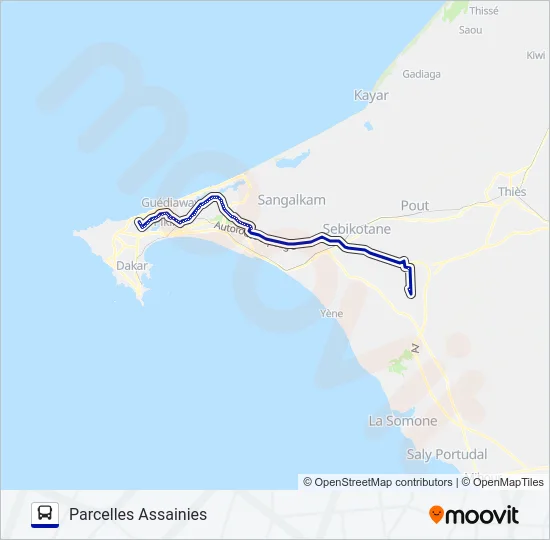 403 Bus Line Map
