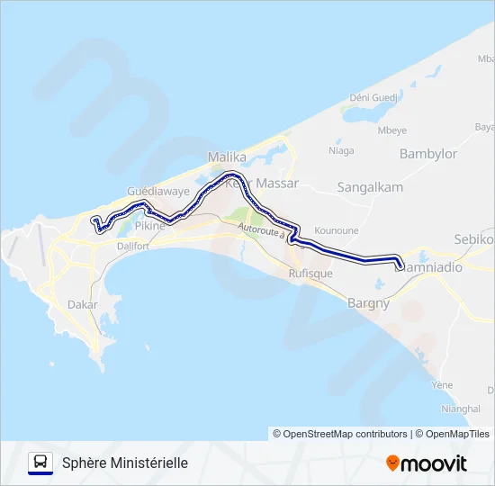 403 Bus Line Map
