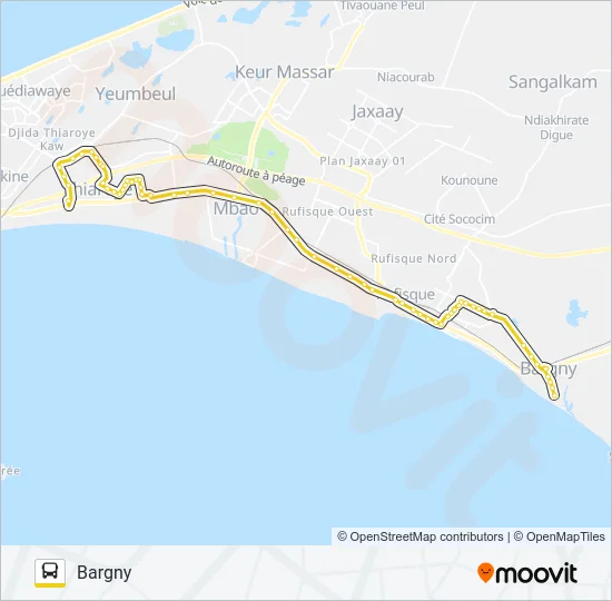 324 Bus Line Map