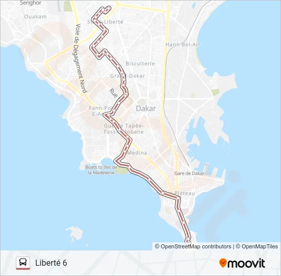9 Bus Line Map