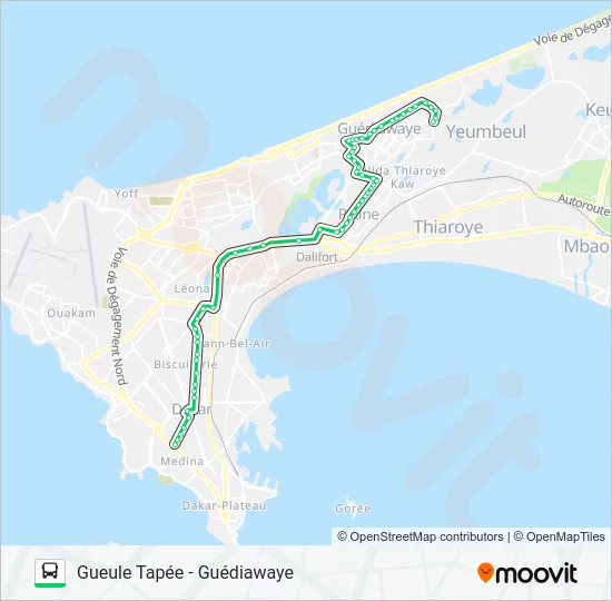 32 Bus Line Map