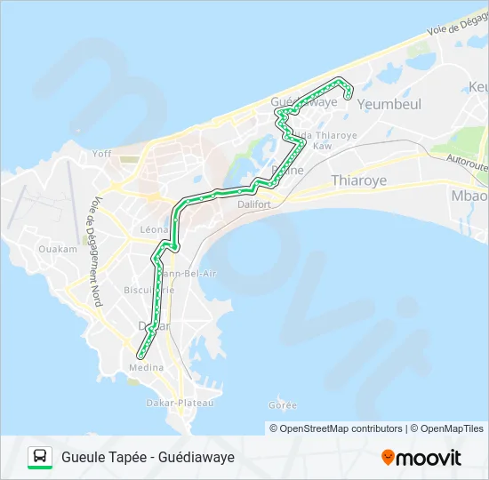 32 Bus Line Map