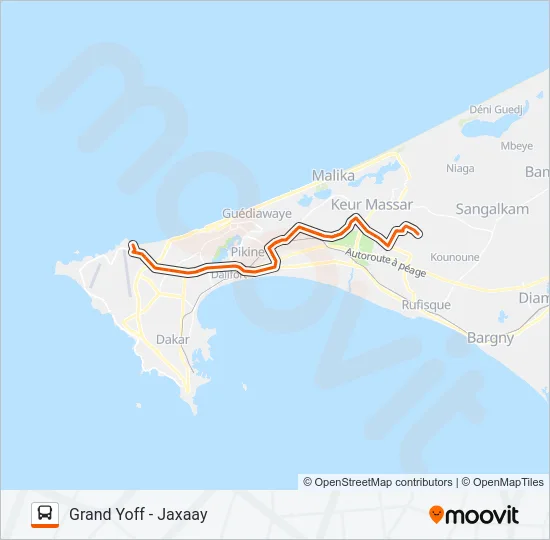 84 Bus Line Map