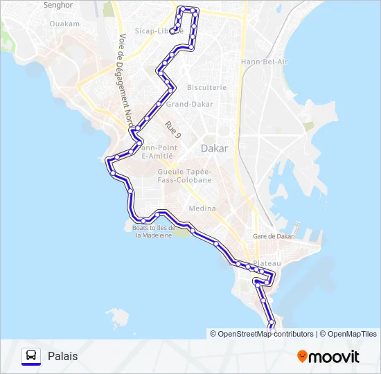 10 Bus Line Map