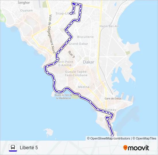 10 Bus Line Map