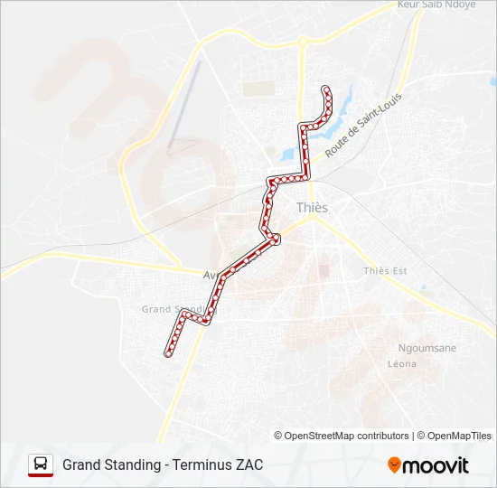 L2 Bus Line Map