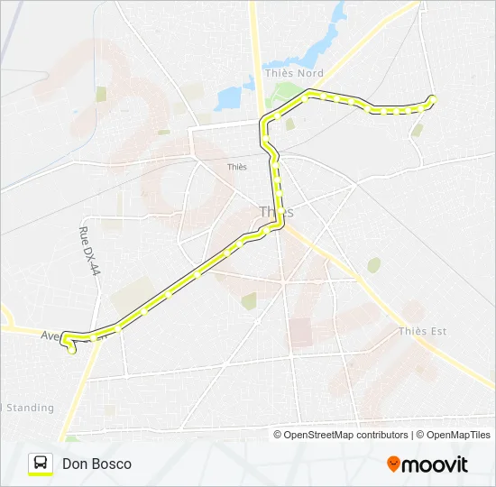 L4 Bus Line Map