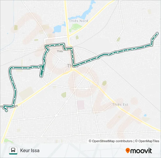 L7 Bus Line Map