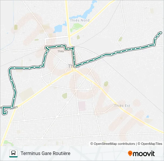 L7 Bus Line Map