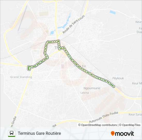 L9 Bus Line Map