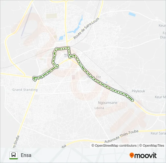 L9 Bus Line Map