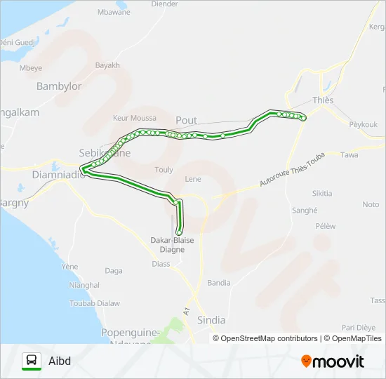 BUS 02 Bus Line Map
