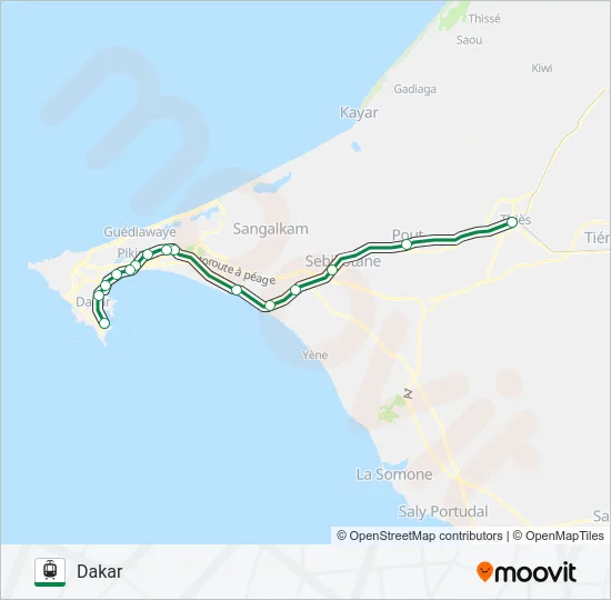 PTB 3 Light Rail Line Map