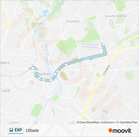EXP  Line Map