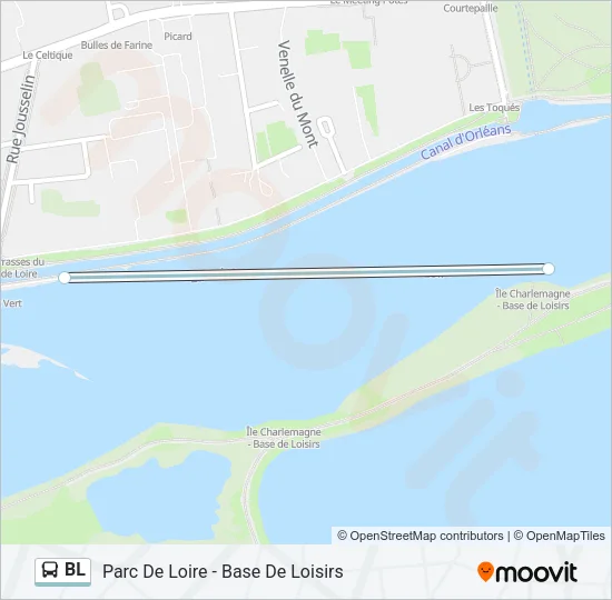 BL Bus Line Map