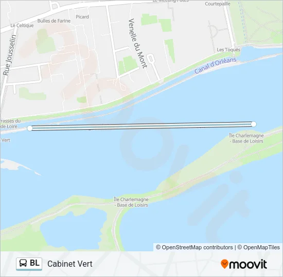 BL Bus Line Map