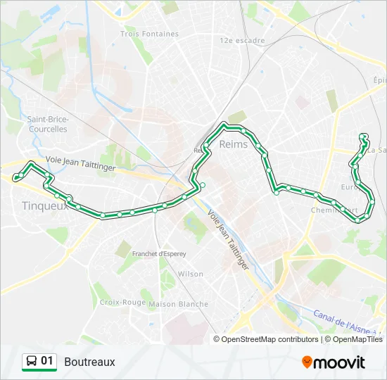 01 Bus Line Map