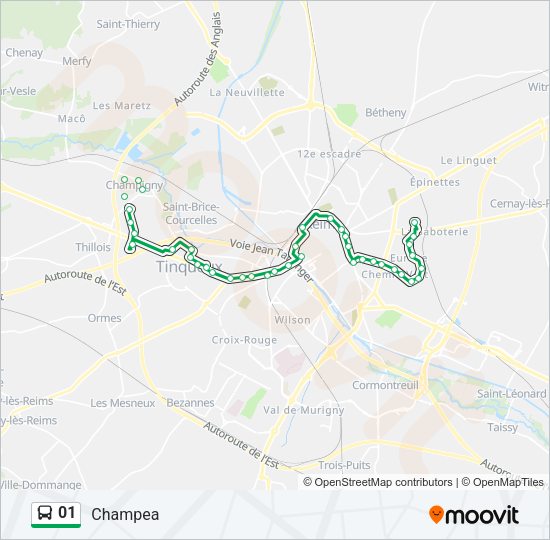 01 Bus Line Map