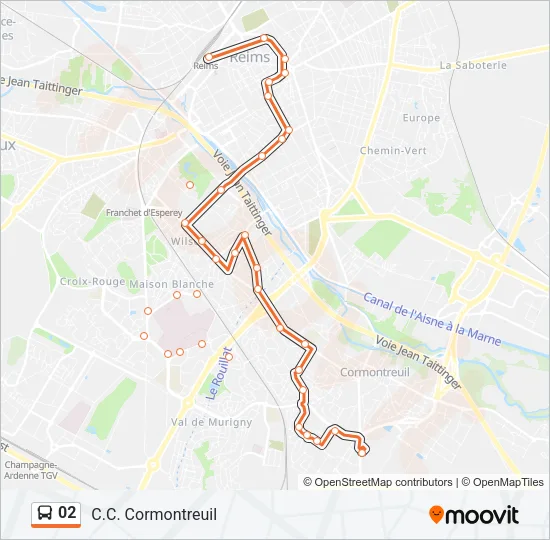 02 Bus Line Map