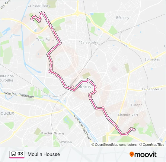 03 Bus Line Map