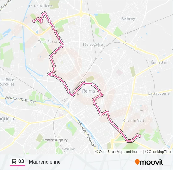 03 Bus Line Map