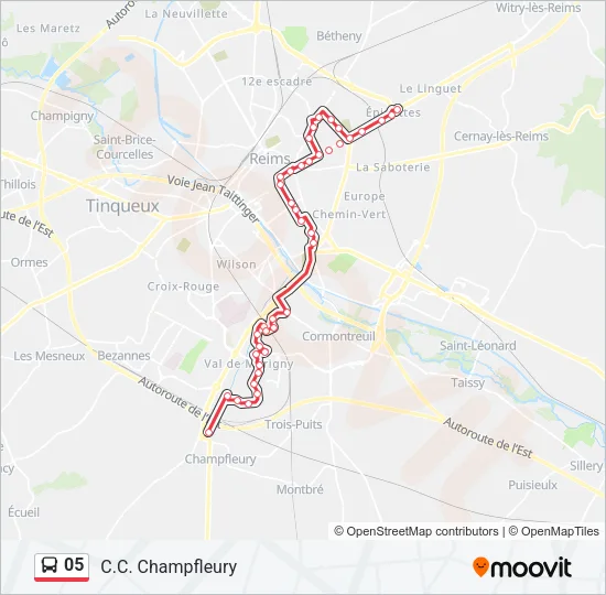 05 Bus Line Map