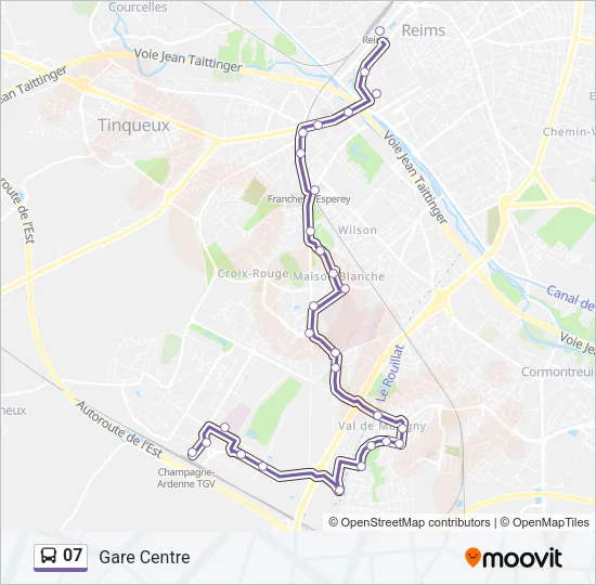 07 Bus Line Map