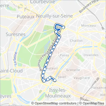 PC Bus Line Map