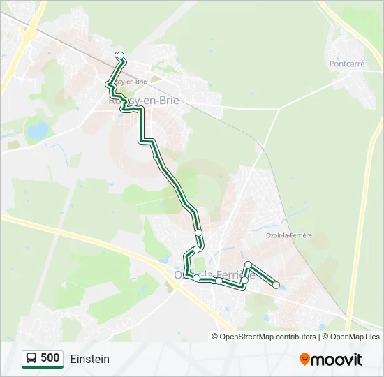 500  Line Map