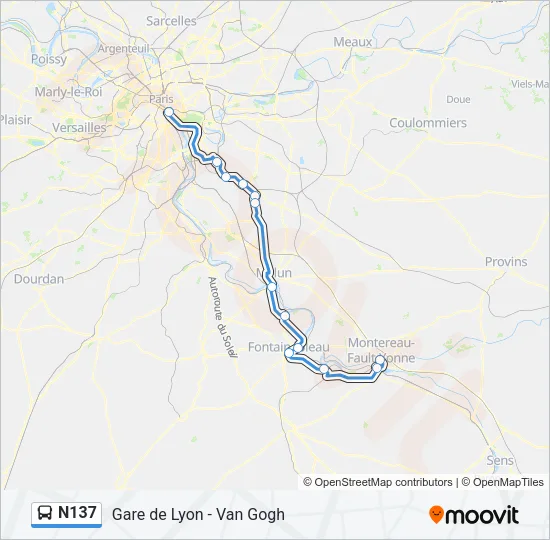 N137  Line Map
