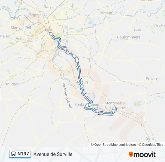 N137  Line Map