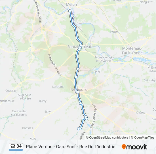 34  Line Map