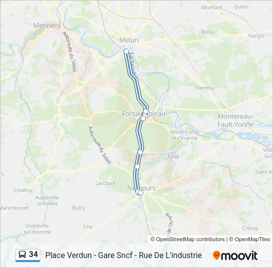 34  Line Map
