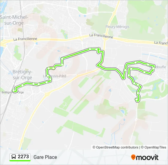 2273 Bus Line Map