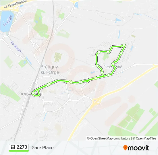 2273 Bus Line Map