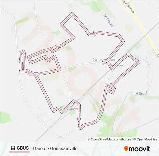 GBUS  Line Map
