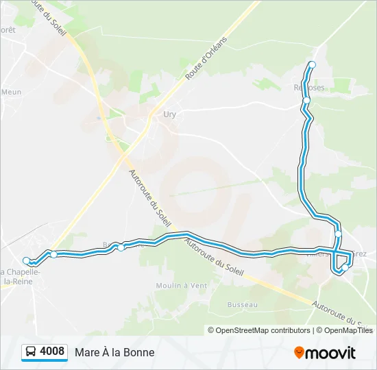 4008 Bus Line Map