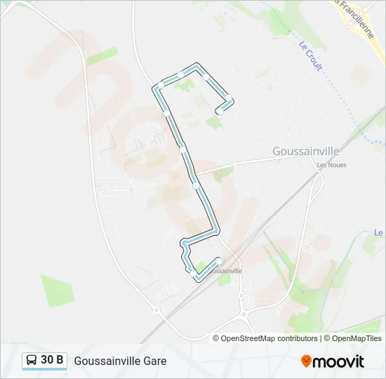 30 B  Line Map