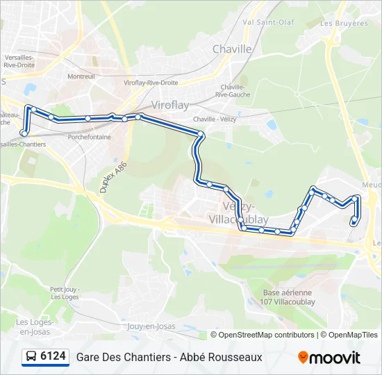 6124 Bus Line Map